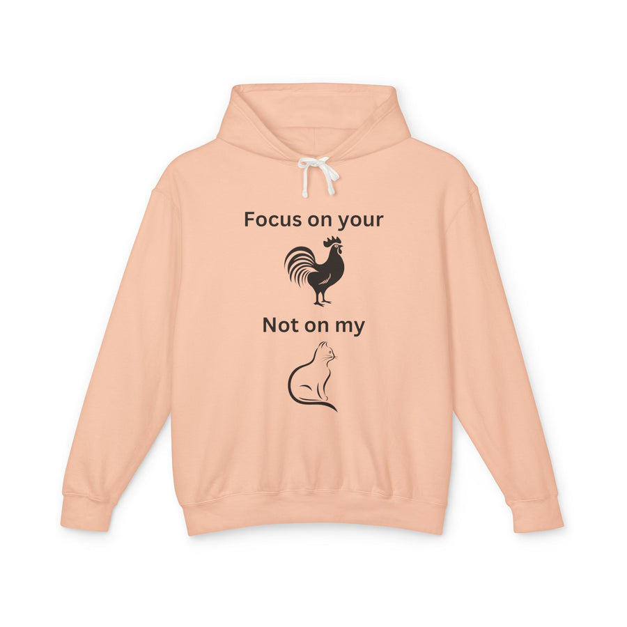 Focus On... - Unisex Lightweight Hooded Sweatshirt