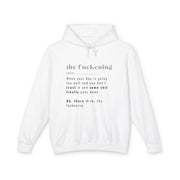 The Fuckening - Unisex Lightweight Hooded Sweatshirt