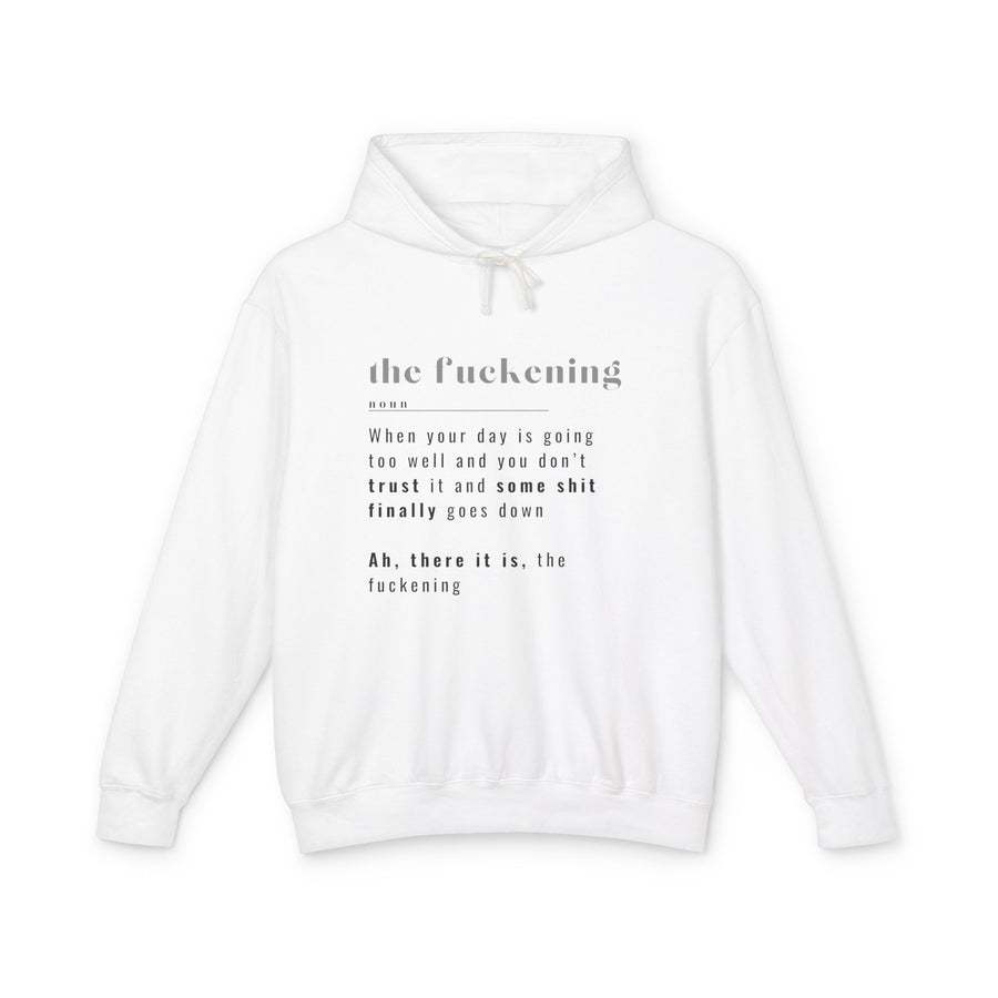 The Fuckening - Unisex Lightweight Hooded Sweatshirt