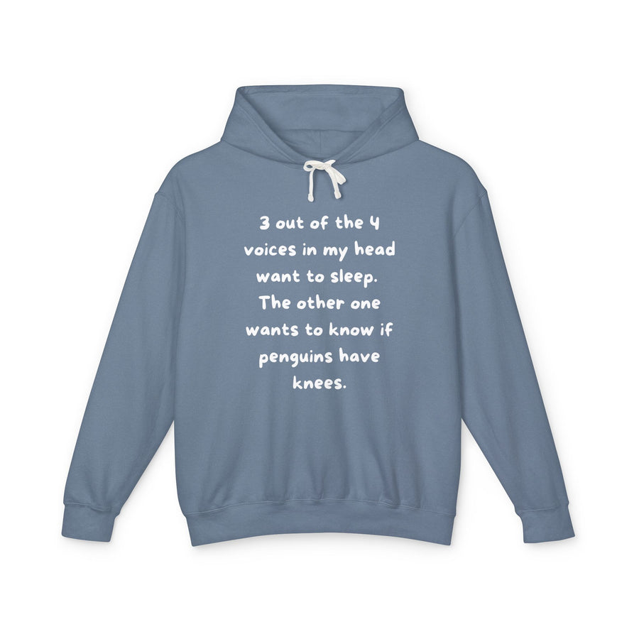 Voices - Unisex Lightweight Hooded Sweatshirt