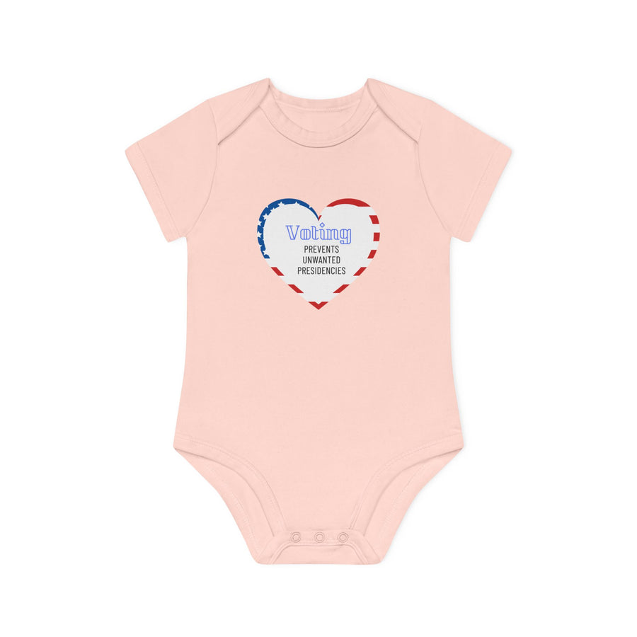 Unwanted Presidencies - Baby Organic Short Sleeve Bodysuit