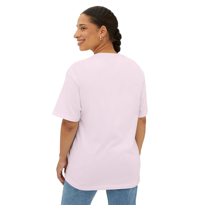 Graphic Boxy Tee — "serve cunt. don't be one." Minimalist Text Statement Shirt