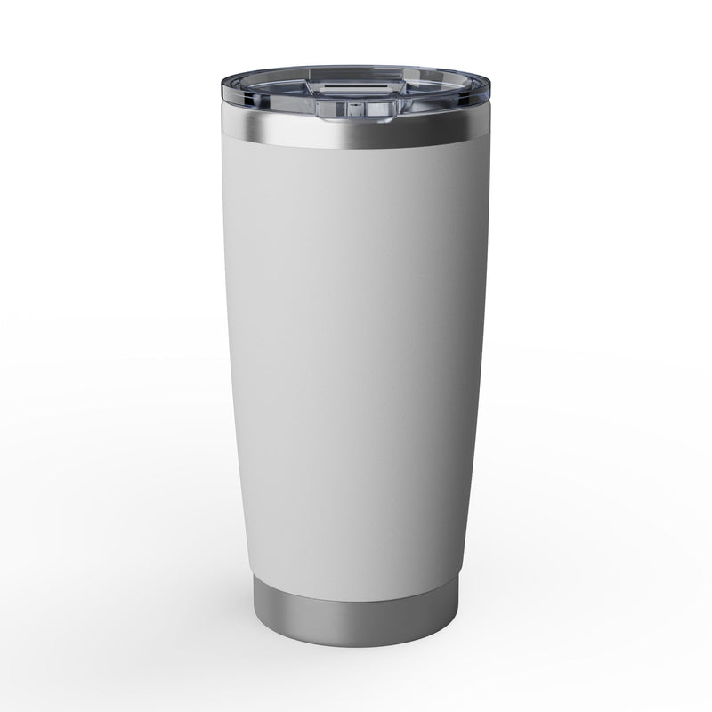 20oz Tumbler - "Kinda Emotional Kinda Emotionless" Flower Skull Insulated Travel Cup