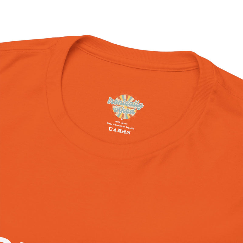Provocative Graphic Tee — "cunting season." Minimalist Text Statement T-Shirt