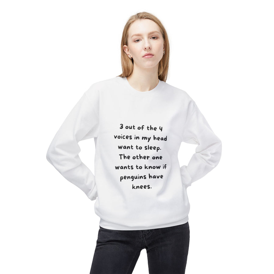 Voices - Unisex Midweight Softstyle Fleece Crewneck Sweatshirt