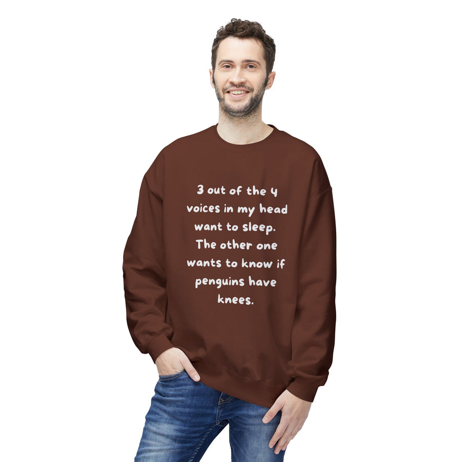 Voices - Unisex Midweight Softstyle Fleece Crewneck Sweatshirt