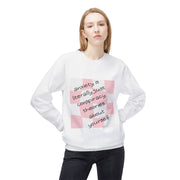 Anxiety Is - Unisex Midweight Softstyle Fleece Crewneck Sweatshirt