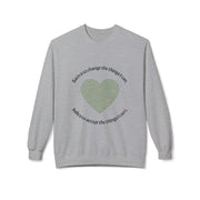 420 Serenity Prayer - Unisex Midweight Softstyle Fleece Crewneck Sweatshirt