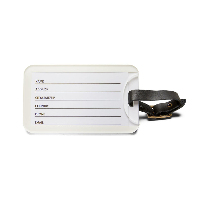 Dead Inside Floral Luggage Tag – Cute Skull Travel ID