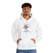 Retro Hoodie "Too Much Panic, Not Enough Disco" Hooded Sweatshirt