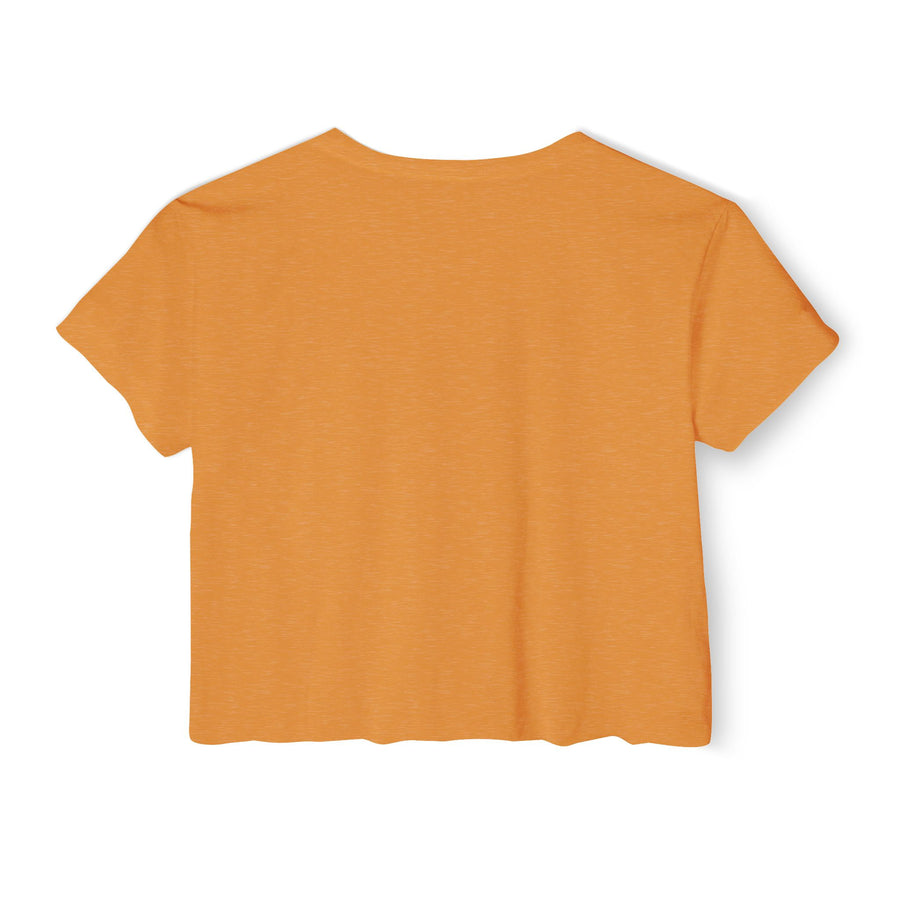 Pop Art Crop Top T-shirt — "Being Responsible Adult Every Single Day?" Graphic Tee for Women