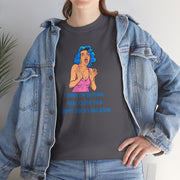 Pop Art Tee - "Grippy Socks Vacation" Mental Health Awareness Graphic T-Shirt