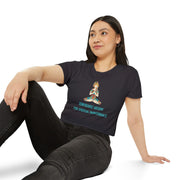 Spiritual Festival Crop Top T-Shirt— "Temporarily Absent for Spiritual Maintenance" Tee