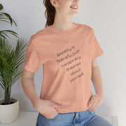 Graphic Tee - "Anxiety Is Literally Just Conspiracy Theories About Yourself" T-Shirt