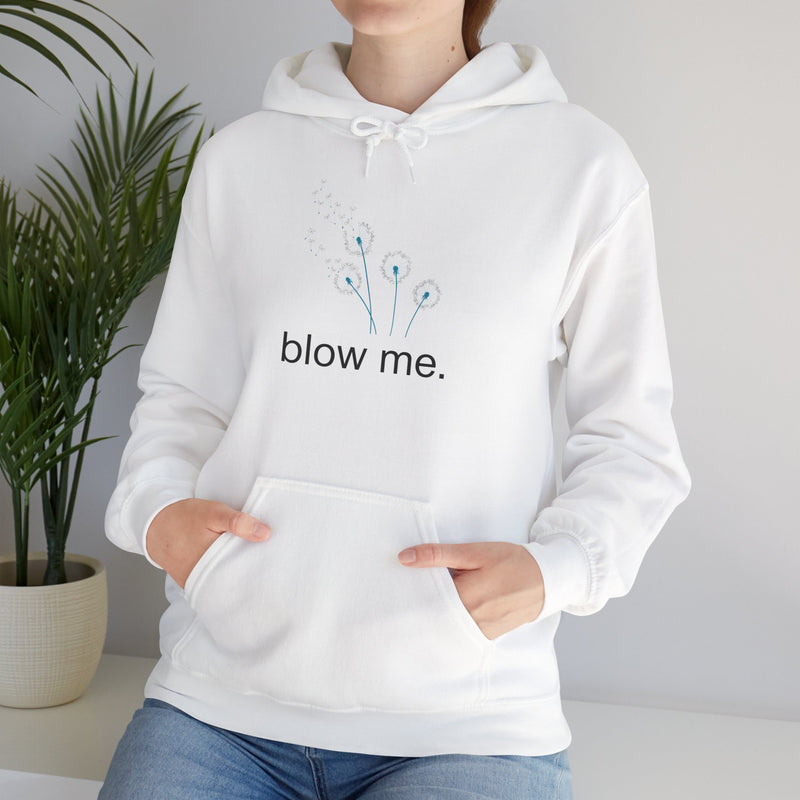 Hoodie — 'blow me' Dandelion Graphic Hooded Sweatshirt