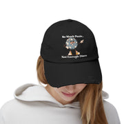 Distressed Cap — "So Much Panic... Not Enough Disco" Retro Disco Baseball Hat