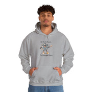 Retro Hoodie "Too Much Panic, Not Enough Disco" Hooded Sweatshirt