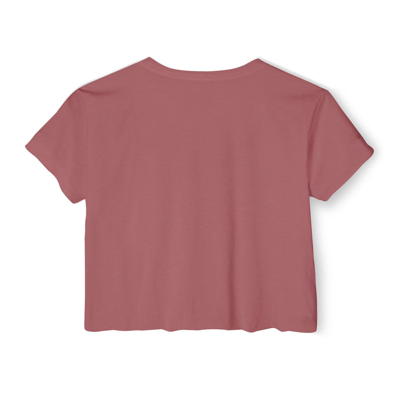 Retro Pop Art Crop Top Tee — “I Wanna Be 14 Again and Ruin My Life Differently” Graphic T-shirt