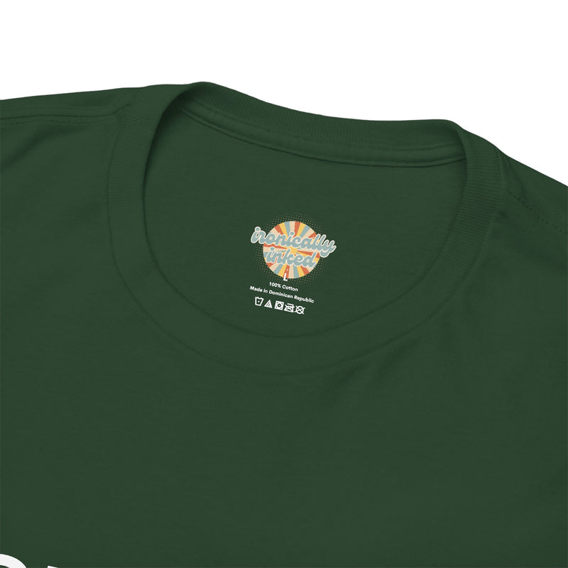 Provocative Graphic Tee — "cunting season." Minimalist Text Statement T-Shirt