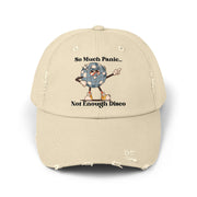 Distressed Cap — "So Much Panic... Not Enough Disco" Retro Disco Baseball Hat