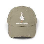 Distressed Cap — 'Namafuckingste' Yoga Goose Baseball Hat