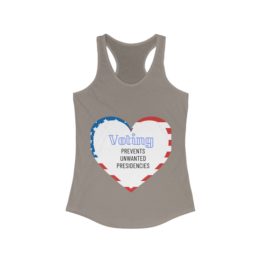 Unwanted Presidencies - Women's Ideal Racerback Tank