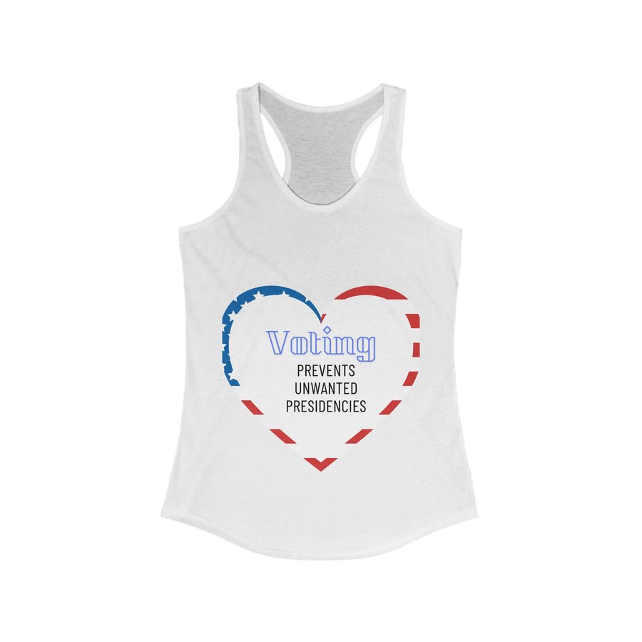 Unwanted Presidencies - Women's Ideal Racerback Tank