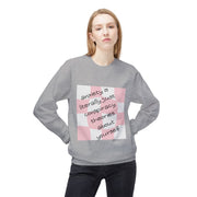 Anxiety Is - Unisex Midweight Softstyle Fleece Crewneck Sweatshirt