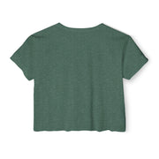 Pop Art Crop Top T-shirt — "Being Responsible Adult Every Single Day?" Graphic Tee for Women