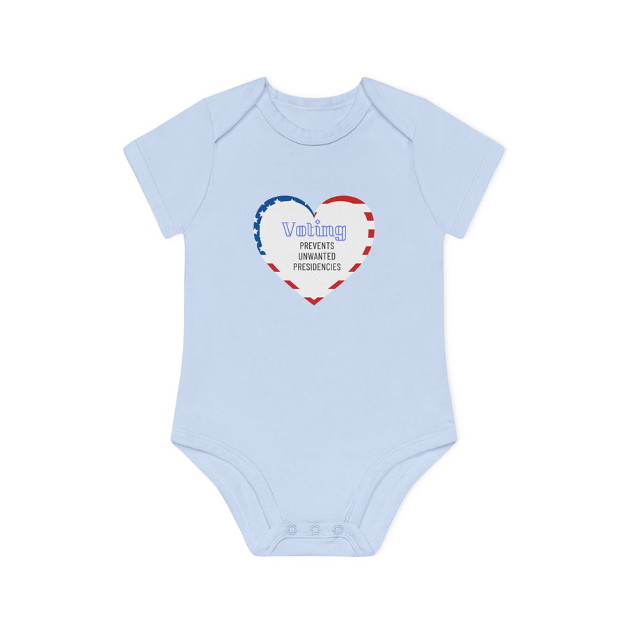 Unwanted Presidencies - Baby Organic Short Sleeve Bodysuit