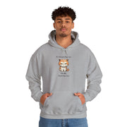 Sassy Cat Hoodie — It's Not Just My Face Graphic Hooded Sweatshirt