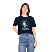 Crop Tee —  "I Knew Who I Was This Morning..." Wonderland T-shirt Top