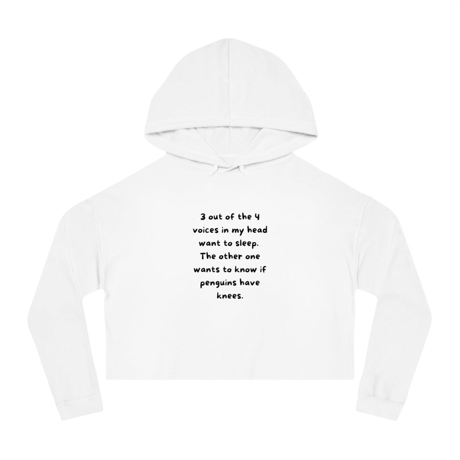 Voices - Cropped Hoodie