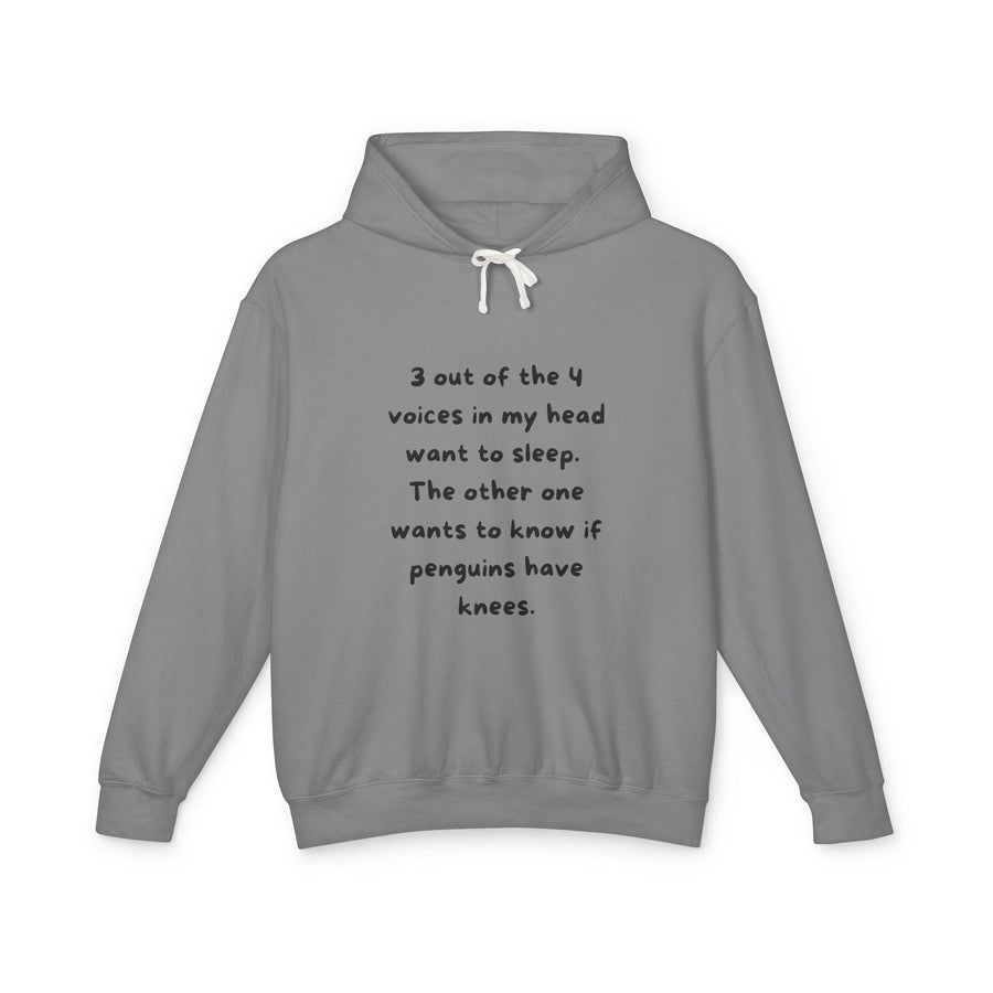 Voices - Unisex Lightweight Hooded Sweatshirt