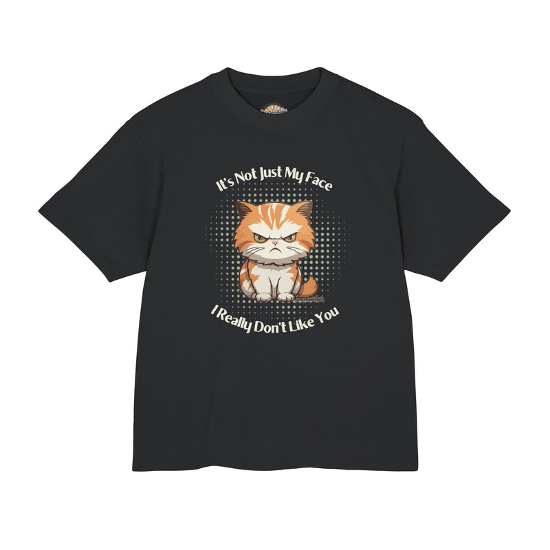 Grumpy Cat “It’s Not Just My Face, I Really Don’t Like You” Garment Dyed Urban Heavy T-Shirt