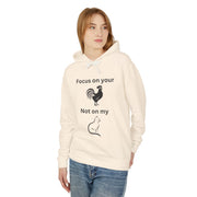 Focus On... - Unisex Lightweight Hooded Sweatshirt