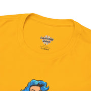 Pop Art Tee - "Grippy Socks Vacation" Mental Health Awareness Graphic T-Shirt