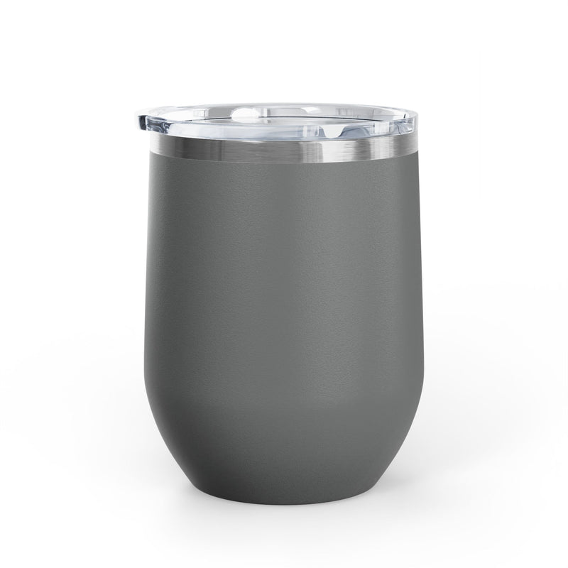 "Responsible Adult"Retro Pop Art Insulated Wine Tumbler - Stainless Steel 12oz