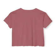 Festival Crop Top T-shirt— “So Much Panic… Not Enough Disco” Graphic Tee