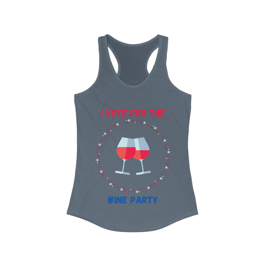 Wine Party - Women's Ideal Racerback Tank