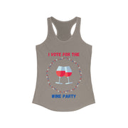 Wine Party - Women's Ideal Racerback Tank