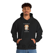 Sassy Cat Hoodie — It's Not Just My Face Graphic Hooded Sweatshirt