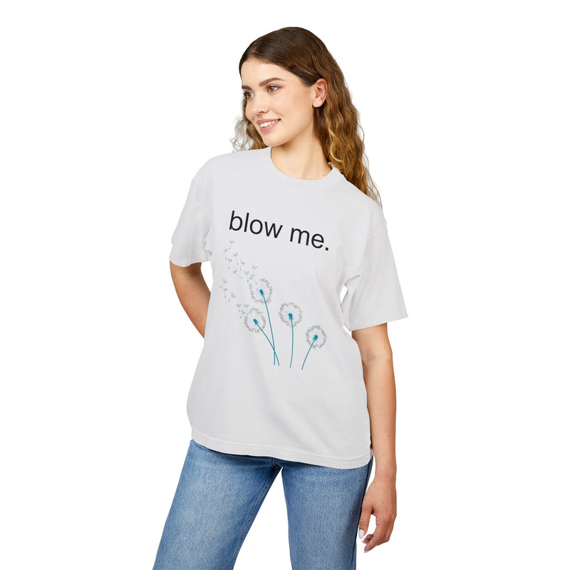 Dandelion Garment Dyed Urban Heavy Graphic T-Shirt