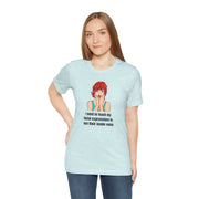 Pop Art Tee – "I Need to Teach My Facial Expressions to Use Their Inside Voice" Graphic T-Shirt