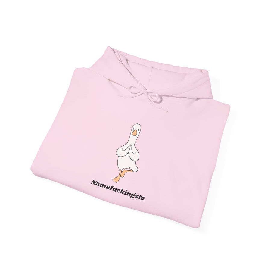 Yoga Goose Hoodie — Namafuckingste Graphic Hooded Sweatshirt