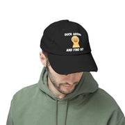 Baseball Hat "Duck Around and Find Out" Distressed Cap