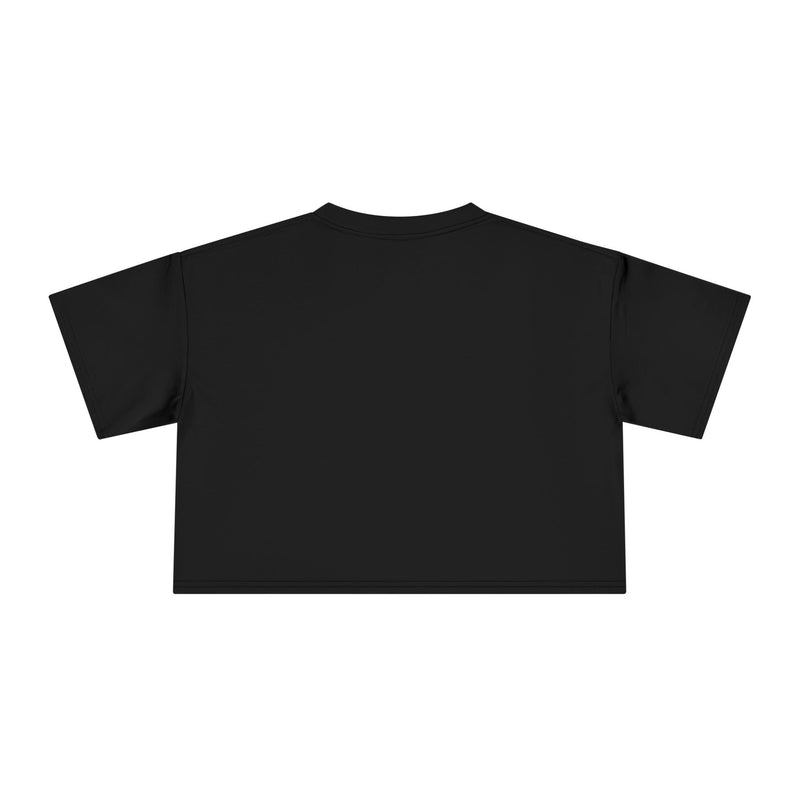 Graphic Crop Tee — 'I Used to Think Adulthood...' Minimalist Text T-shirt Top