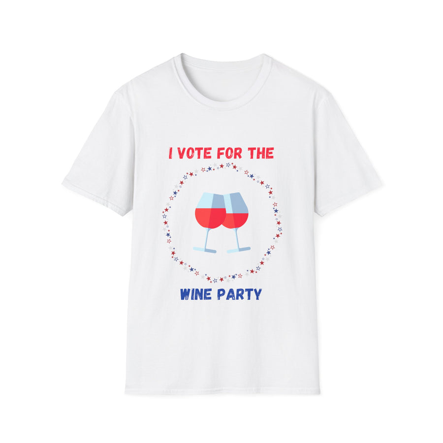 Wine Party - Unisex Softstyle T-Shirt