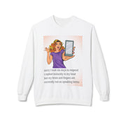 Message Delay - Unisex Midweight Softstyle Fleece Crewneck Sweatshirt