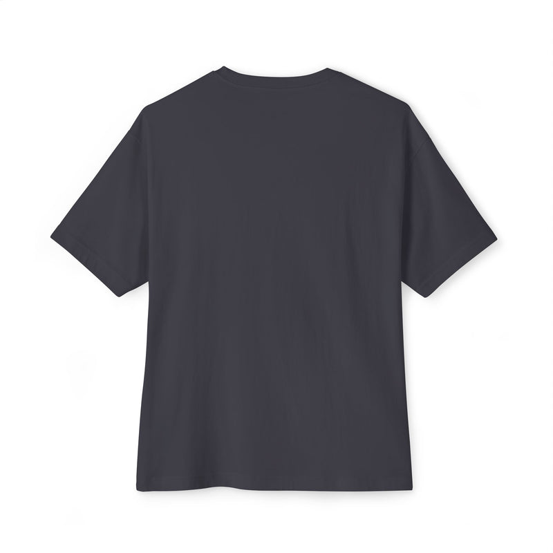 Graphic Boxy Tee — "serve cunt. don't be one." Minimalist Text Statement Shirt